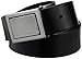 Calvin Klein Men's Four-in-One Reversible Plaque Belt, Black, 36