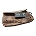 Hide & Drink, Chic Clutch Bag Handmade from Full Grain Leather, Wrist Wallet for Cards (Bourbon Brown)
