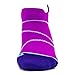 Feetures - Elite Light Cushion - No Show Tab - Athletic Running Socks for Men and Women - Orchid + Blue Lagoon - Size Medium