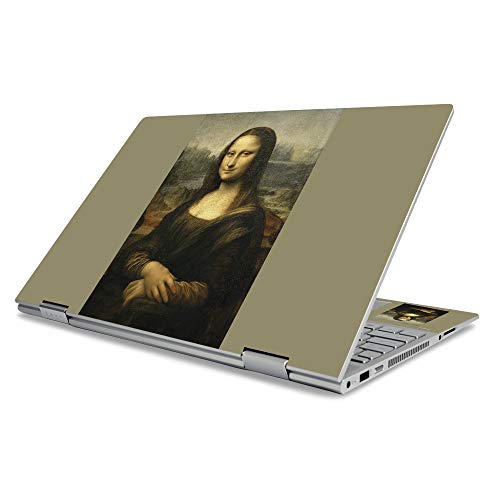 MightySkins Skin for HP Envy X360 15" (2019) - Mona Lisa | Protective, Durable,…