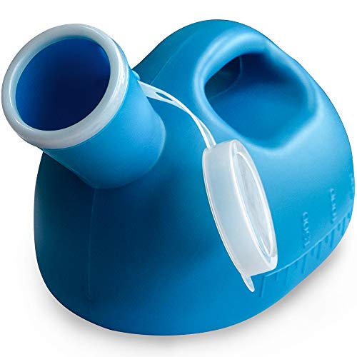 Urinals for Men 2000 ml/66 oz Portable Male Urinal Urine Collection Container for Adults/Large