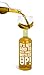 BigMouth Inc Original Wine Bottle Giant Glass -"It's not good to keep things bottled up!", Holds Full Bottle of 750ml Wine, Funny Gag Gift