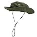 FALETO Outdoor Boonie Hat Wide Brim Breathable Safari Fishing Hats UV Protection Foldable Military Cap