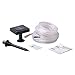 Solar Rope Lights, 33ft, Waterproof, 100leds, 1.2 V, Portable, with Light Sensor, Outdoor Rope Lights, Ideal for Christmas, Wedding, Party (Warm White)