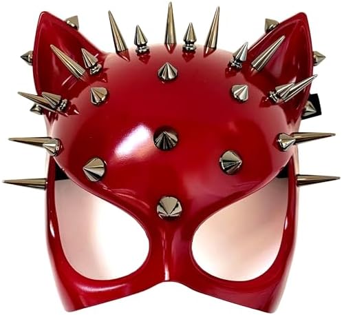 Amazon.com: Mumbobyswim Women Leather Masks Bunny Mask Leather Cat