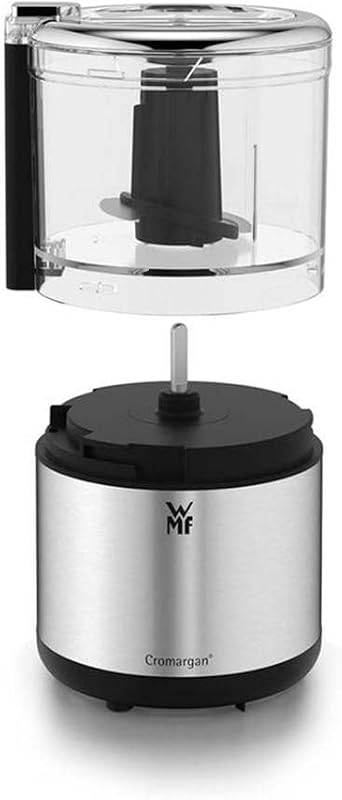 KITCHENminis Hachoir électrique, Mixeur, 0.3 L, 65 W, Inox Cromargan, 2 lames inox, Bol Tritan sans BPA 0416580011