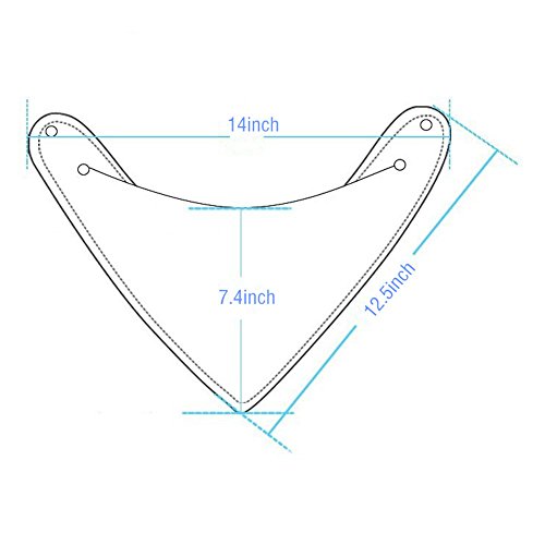 Baby Bandana Drool Bib,Baby Dribble Bib with Snap 8 pack Baby Shower Gift Set for Teething and Drooling,100% Organic Cotton,Soft and Absorbent,Feeding Bib For Newborn Boy Infant Toddler(bib-BlueWhite)