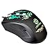 Sankuwen Optical Mouse, Adjustable 2400dpi 7-color Optical Wired Gaming Mice, USB Game Mouse