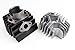 NICHE Cylinder Piston Gasket Head Top End Kit for Suzuki JR50 1978-2006