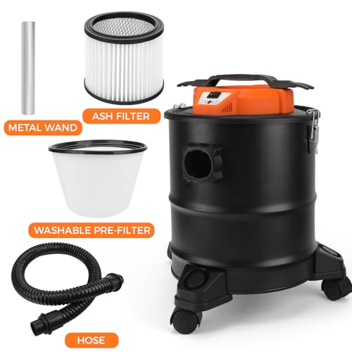 LIGO Ash Vacuum, Pellet Stove Vacuum Cleaner with Blower Function, 3.3 Gallon photo 11