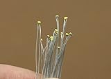 Evemodel T0402WM 20pcs Pre-soldered micro litz wired leads Warm White SMD Led 0402 NEW T0402WM 20pcs Pre-soldered micro litz wired leads Warm White SMD Led 0402 NEW
