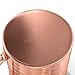 Krown Kitchen - Hammered Moscow Mule Copper Mugs Set of 4 Gift Set | 16 oz