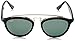 Ray-Ban Women's Rb4257 Gatsby II Round Sunglasses, Black/Dark Green, 53 mm