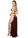 Tankoo Women's Sexy Princess Leia Slave Costume Halloween Miss Manners Uniform