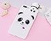 DAMONDY iPhone 8 Plus Case,iPhone 7 Plus Case,3D Cute Cartoon Animals Pattern Soft Silicone Gel Slim Design Rubber Thin Protective Cover Phone Case for iPhone 8 Plus 7 Plus-White Panda