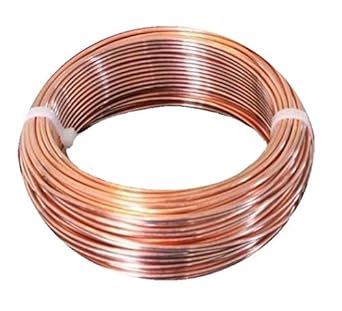 Amazon.com: 10 AWG Solid Soft Drawn Bare Copper Wire (50 ...