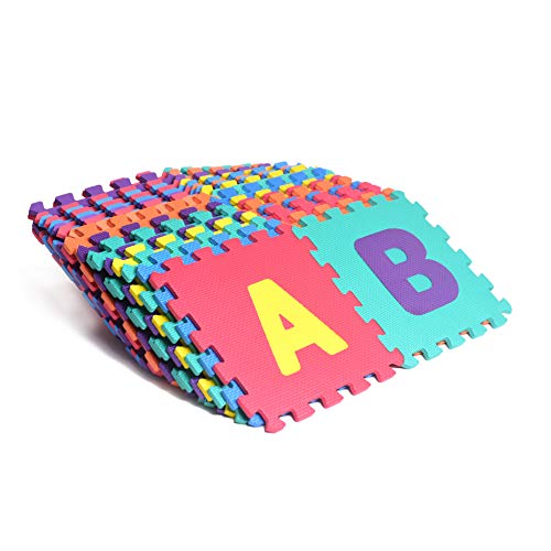 2 Alphabet+Numbers+Rubber+Interlocking+playmat