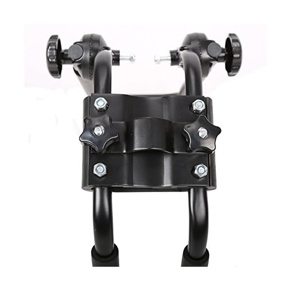 1-Pair-Folding-Kayak-Carrier-Boat-Canoe-Rack-Snowboard-J-Bar-Roof-Top-Mounted