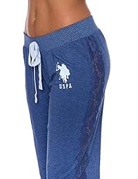 EE.UU. Polo Assn. Conjunto de camiseta de manga corta y pantalones largos para dama
