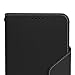 Cellto Samsung Galaxy S4 Premium Wallet Case [Slim Ultra Fit] [Premium Black] Diary Cover/w ID Pocket for Galaxy S IV Galaxy SIV i9500 [Made in Korea]
