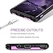 BENTOBEN Galaxy Note 9 Case, Purple Space Design Slim 2 in 1 Hybrid Soft TPU Bumper Hard PC Cover with PU Faux Leather Heavy Duty Shockproof Protective Phone Case Cover for Samsung Note 9, Purple