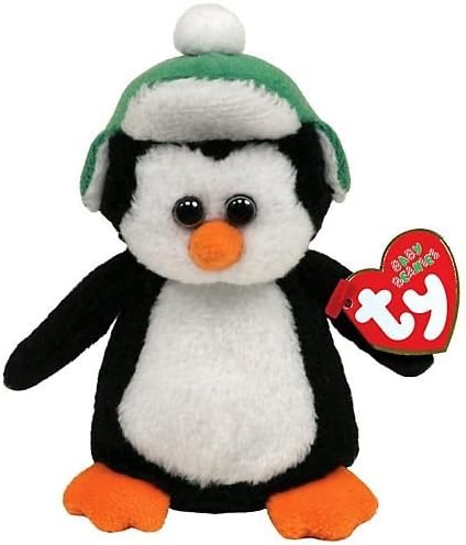 TY Holiday Baby - TOBOGGAN the Penguin (4 inch)