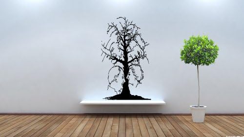 Wall Decor Vinyl Decal Sticker Tree How Many Faces You See tz90