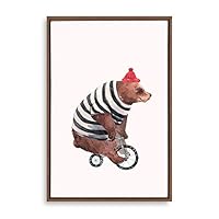 Framed Canvas Wall Art Cartoon Children's Room Canvas Prints Home Artwork Decoration for Living Room,Bedroom - 16x24 inches