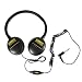 Garrett ClearSound Easy Stow Headphones with In-Line Volume for Metal Detectors