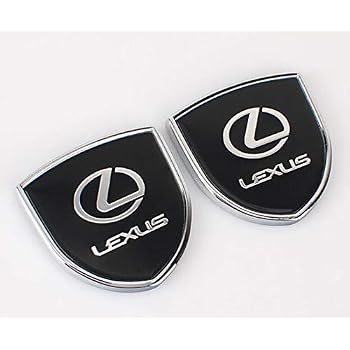 thumbnail image 2 of Pair Of Lexus Sport Racing Decal Stickers - White - Performance/Custom Emblem Logo 2 of 4