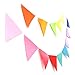 Small Multicolor Pennant Banner Flags