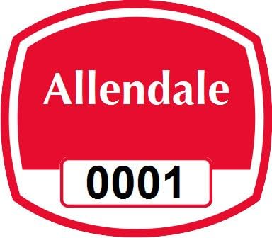 , WindowCling™ Repositionable Decals (clear) - Front Stick for Inside of Window, 50 Labels / Pack, 2" x 1.75"