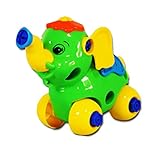 Elephant Car，BeautyVan Christmas Gift Disassembly Elephant Car Design Educational toys for children