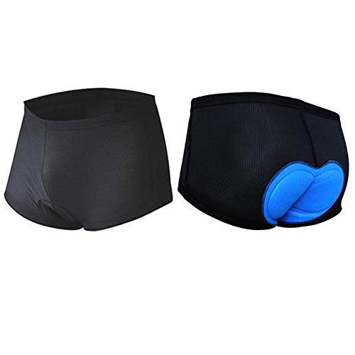 Domybest Mens 3D GEL Padded Bicycle Bike Cycling Underwear/Shorts/Pants XL - Thumbnail 2