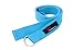 ProsourceFit Metal D-Ring Yoga Strap 8’ Durable Cotton for Stretching and Flexibility