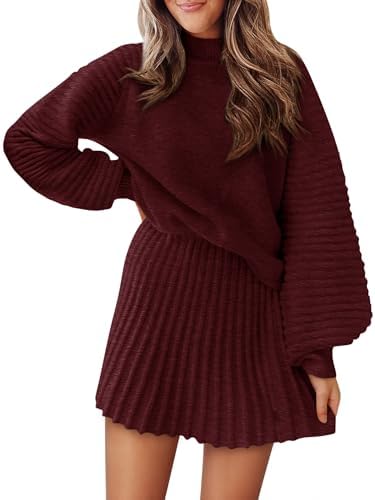 Amazon.com: Dress Clothing Sets for Women 2 Piece Outfits Long Sleeve Sweater Cardigan A-Line Dress Fall Knit Sweater Set Beige : Clothing, Shoes & Jewelry Amazon.com: Dress Clothing Sets for Women 2 Piece Outfits Long Sleeve Sweater Cardigan A-Line Dress Fall Knit Sweater Set Beige : Clothing, Shoes & Jewelry