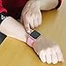 HILIMNY Compatible for Apple Watch Band 38mm, New Nylon Sport Loop, with Hook and Loop Fastener, Adjustable Closure Wrist Strap, Replacement Band Compatible for iwatch, (38mm, Hot Pink)