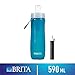 Brita 20 Ounce Sport Water Bottle with Filter - BPA Free - Blue