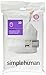 simplehuman Custom Fit Trash Can Liner X, 80 L/ 21.13 Gal, 50-Count Box