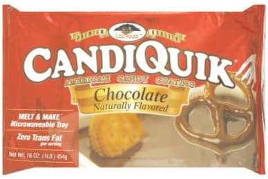 Candiquik Chocolate Coating Candy, 16 Ounce - 12 per case.