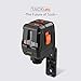 Laser Level, SC-L07 3 Mode Laser Level 50 Ft Self-Leveling Horizontal/Vertical Line and Cross-Line with Dual Laser Sources, Pulse Mode, Magnetic Pivoting Base, Carrying Pouch, Battery Included