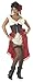 California Costumes Women's Cantina Gal Costume, Ivory/Red/Black,Large