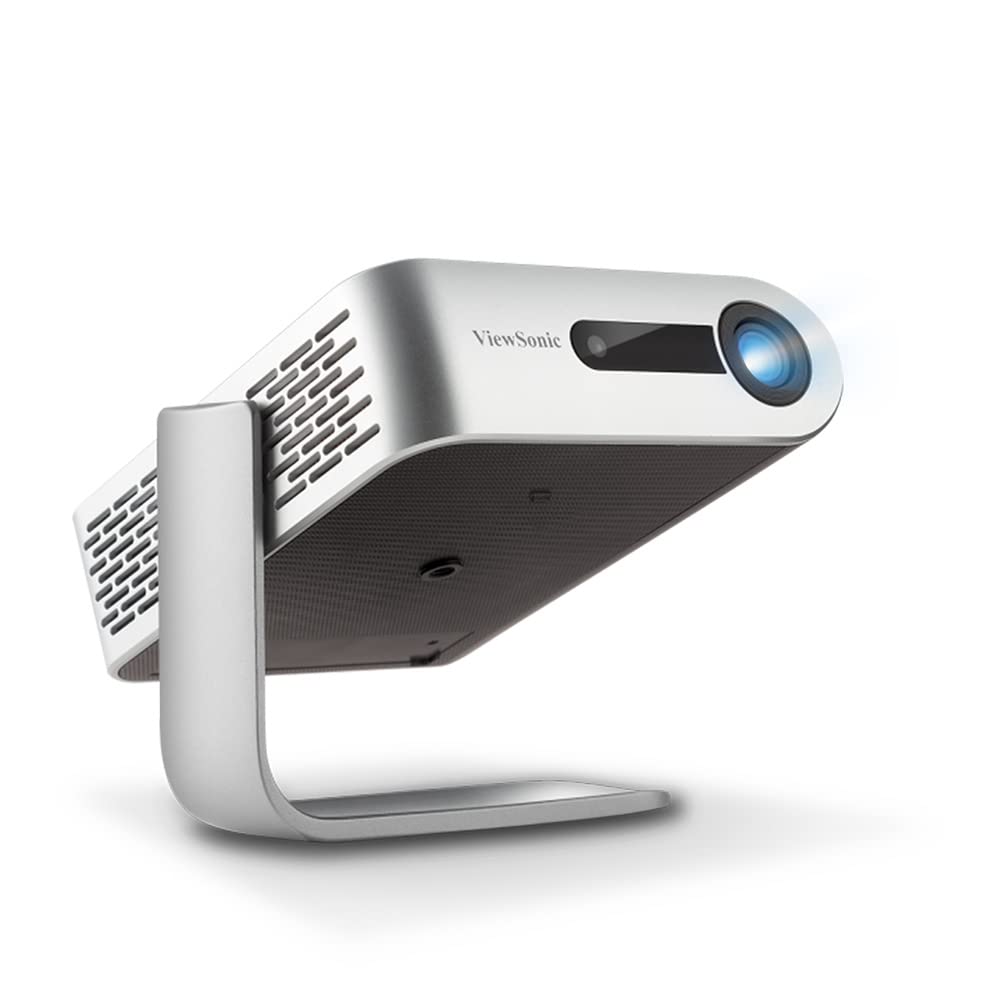 ViewSonic M1+ Portable LED Projector for Home & Family Entertainment with WiFi Bluetooth and Harman Kardon Audio