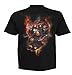 Spiral - Mens - STEAM PUNK RIDER - T-Shirt Black - XXL