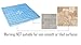 Shower Mat Non Slip | Non-Toxic (BPA-Free) & Anti-Bacterial | Bath Tub Mat with Original GripTight (TM) Technology & Powerful Suction Cups | 21