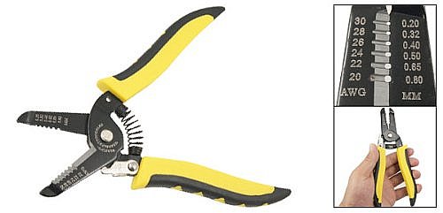 OdiySurveil (TM) Multifunctional Plier 20-30 AWG Wire Cutter Stripping Tool