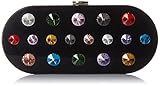 MILLY Oval Jewel Box Clutch