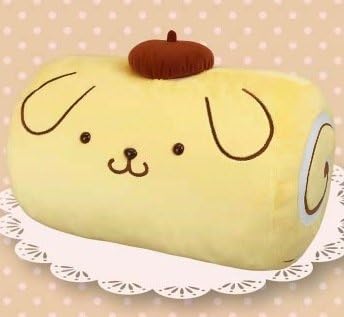 Amazon Co Jp ポムポムプリン プリンロールケーキ型 Big クッション ホビー 通販