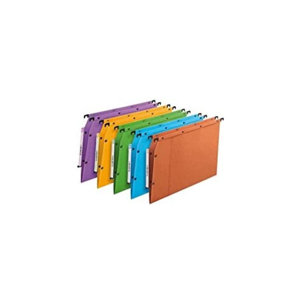 L 'Oblique AZ Box of 25 Suspension Files for AZ AZV Blue 30 mm Base Blue