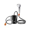 Draagbare elektrische campingdouche, oplaadbare badpomp, waterfiltersysteem, voor reizen in de open lucht, strand…